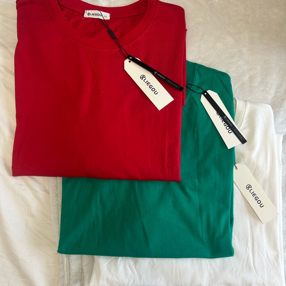 Lego Men's Short Sleeve Tees - Red, Green, and White